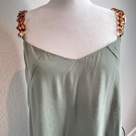 Bill Cost LIghtweight Silky Sleeveless Summer Dress Sz Small - Picture 2 of 13